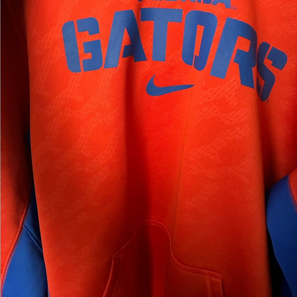 Nike Orange and Blue Florida Gators Hoodie